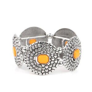 Paparazzi Prismatic Prowl Orange Bracelet